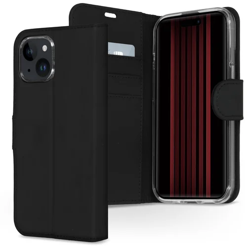 Accezz Wallet Softcase Bookcase iPhone 15 – Zwart Accezz Wallet Softcase Bookcase iPhone 15 – Zwart