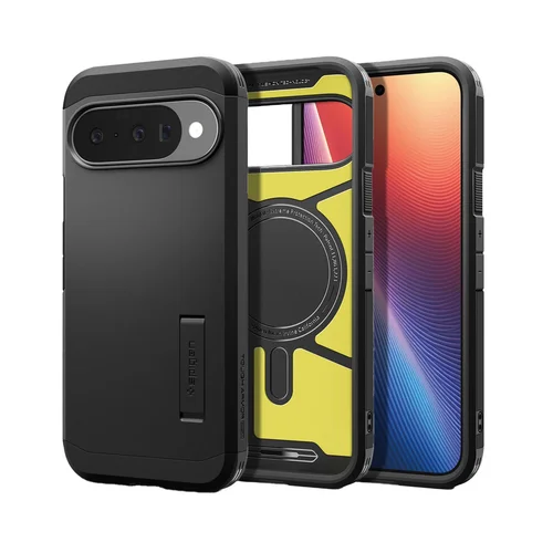 Spigen Tough Armor Backcover MagSafe Google Pixel 10 / 10 Pro - Zwart