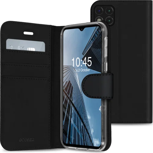 Accezz Wallet Softcase Bookcase Xiaomi Redmi 9C – Zwart