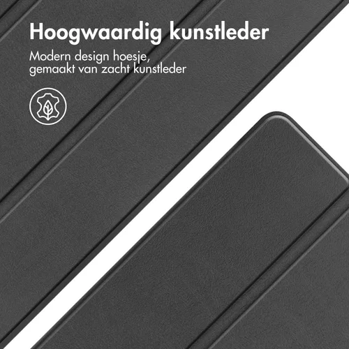 Accezz Trifold Bookcase iPad (2018) / (2017) / Air (2013) / Air 2 – Zwart