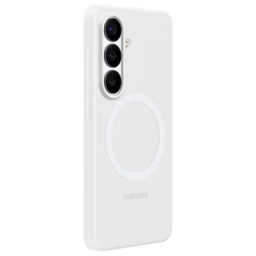Silicone Magnet Backcover Samsung Galaxy S26 - White