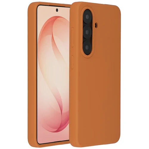 Accezz Liquid Silicone Backcover met MagSafe Samsung Galaxy S26 Plus - Oranje
