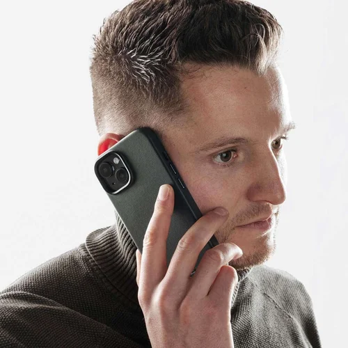 Accezz MagSafe Leather Backcover Samsung Galaxy S26 - Cedar Green
