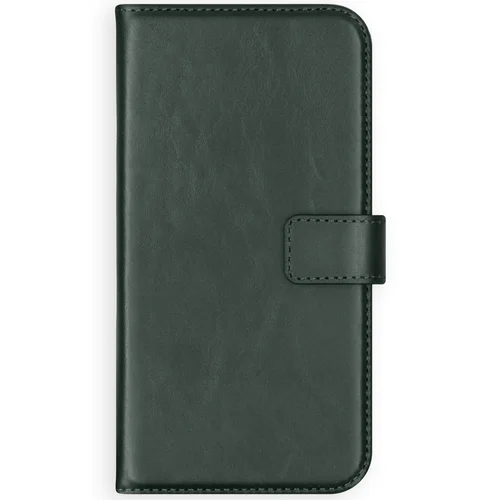 Selencia Echt Lederen Bookcase Samsung Galaxy S9 – Groen