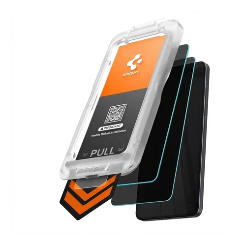 Spigen GLAStR Privacy EZ Fit Screenprotector + Applicator - 2-pack Samsung Galaxy S26 Plus
