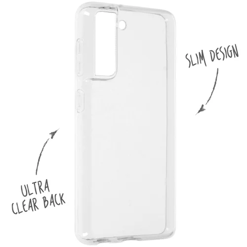 Accezz Clear Backcover Samsung Galaxy S21 FE - Transparant