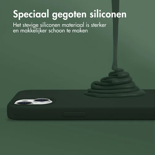 Accezz Liquid Silicone Backcover Google Pixel 8a - Forest Green