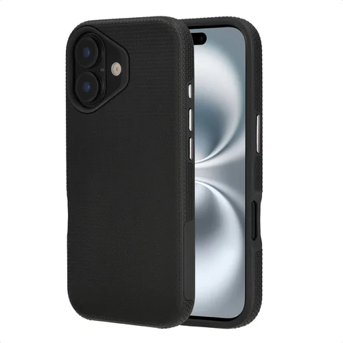 Accezz Tough Backcover met MagSafe Apple iPhone 16 - Zwart