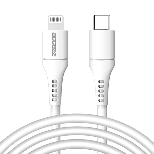 Accezz Lightning naar USB-C kabel – MFi certificering – 2 meter – Wit Accezz Lightning naar USB-C kabel – MFi certificering – 2 meter – Wit