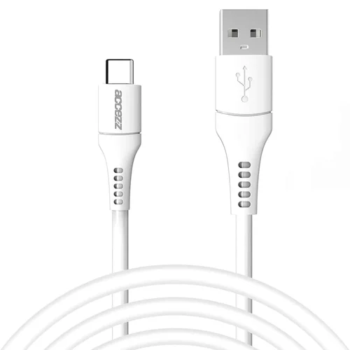 Accezz USB-C naar USB kabel – 2 meter – Wit