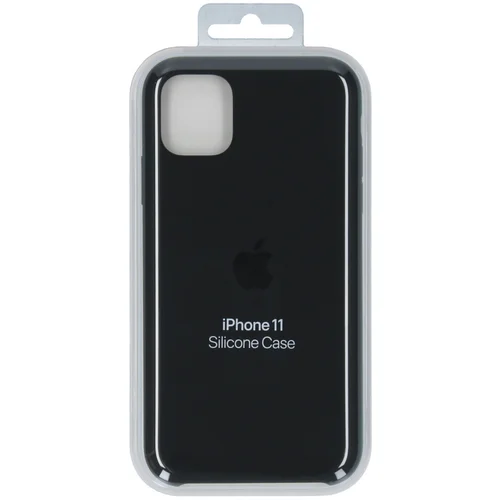 Silicone Backcover Apple iPhone 11 - Zwart
