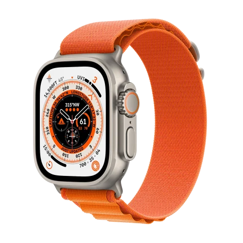 Apple Watch Ultra 49mm - Alpine Band Oranje - A Grade Apple Watch Ultra 49mm - Alpine Band Oranje - A Grade