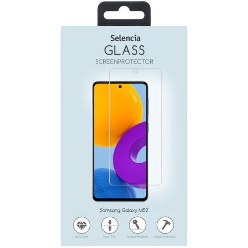 Selencia Gehard Glas Screenprotector Samsung Galaxy M52 Selencia Gehard Glas Screenprotector Samsung Galaxy M52