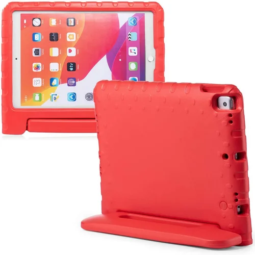 Accezz Kidsproof Backcover met handvat iPad 10.2 (2019 / 2020 / 2021) - Rood
