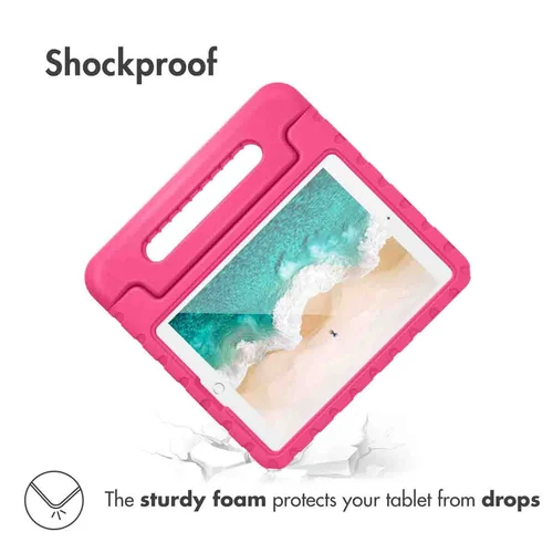 Accezz Kidsproof Backcover met handvat iPad 10.2 (2019 / 2020 / 2021) - Roze