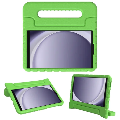 Accezz Kidsproof Backcover met handvat Samsung Galaxy Tab A9 - Groen Accezz Kidsproof Backcover met handvat Samsung Galaxy Tab A9 - Groen