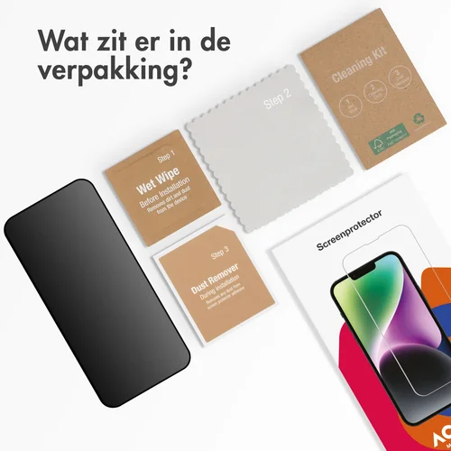 Accezz Gehard Glas Privacy Screenprotector Samsung Galaxy S24 - Transparant