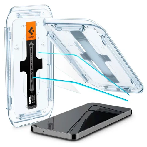 Spigen GLAStR EZ Fit Screenprotector + Applicator Samsung Galaxy S24 Spigen GLAStR EZ Fit Screenprotector + Applicator Samsung Galaxy S24