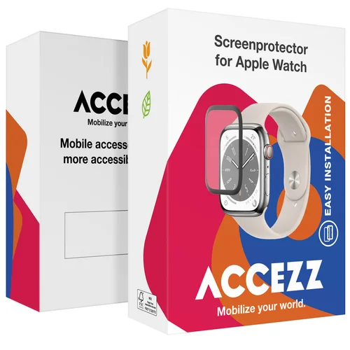 Accezz Screenprotector met applicator Apple Watch Series 4-6 / SE - 44 mm