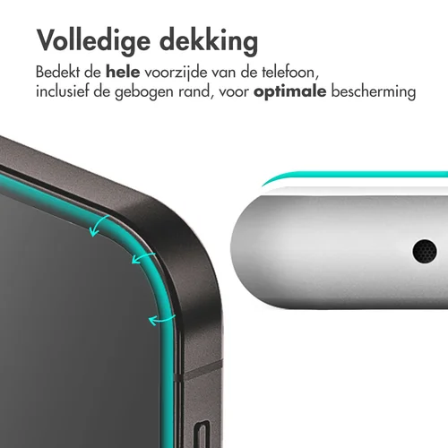 Accezz Gehard Glas Full Cover Screenprotector met applicator Samsung Galaxy S25 Ultra Accezz Gehard Glas Full Cover Screenprotector met applicator Samsung Galaxy S25 Ultra