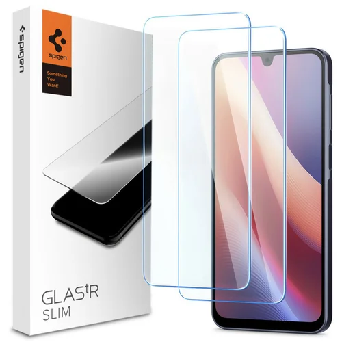 Spigen GLAStR Slim Screenprotector + Applicator 2-pack voor de Samsung Galaxy A16 (5G) / A26 Spigen GLAStR Slim Screenprotector + Applicator 2-pack voor de Samsung Galaxy A16 (5G) / A26