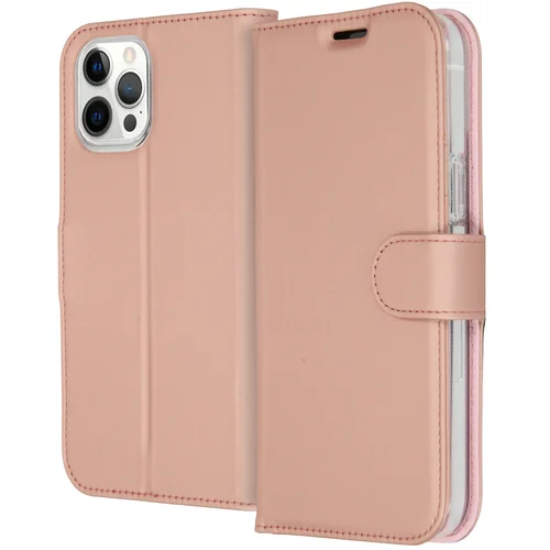 Accezz Wallet Softcase Bookcase iPhone 12 Pro Max - Rosé Goud Accezz Wallet Softcase Bookcase iPhone 12 Pro Max - Rosé Goud