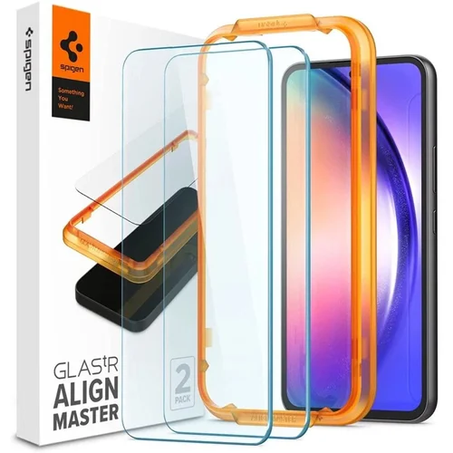 Spigen GLAStR EZ Fit Screenprotector + Applicator 2-pack Samsung Galaxy A54 (5G) Spigen GLAStR EZ Fit Screenprotector + Applicator 2-pack Samsung Galaxy A54 (5G)