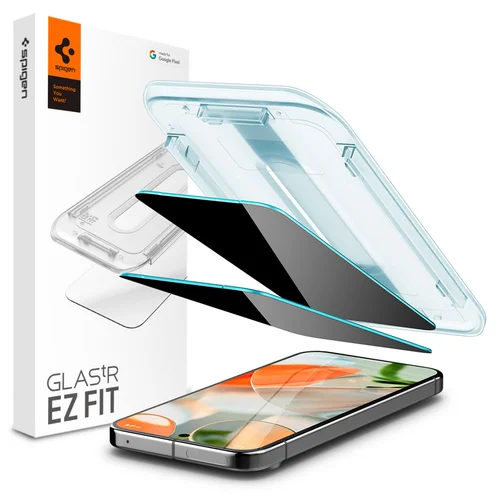 Spigen GLAStR Privacy EZ Fit Screenprotector + Applicator Google Pixel 9 / 9 Pro Spigen GLAStR Privacy EZ Fit Screenprotector + Applicator Google Pixel 9 / 9 Pro