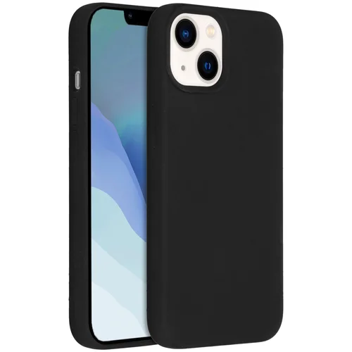 Accezz Liquid Silicone Backcover Apple iPhone 14 - Zwart Accezz Liquid Silicone Backcover Apple iPhone 14 - Zwart