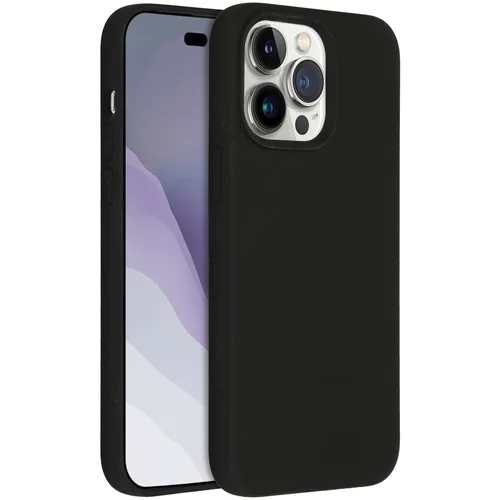 Accezz Liquid Silicone Backcover met MagSafe Apple iPhone 14 Pro Max - Zwart Accezz Liquid Silicone Backcover met MagSafe Apple iPhone 14 Pro Max - Zwart