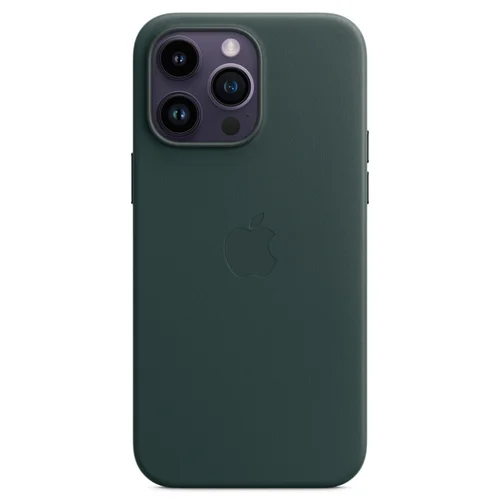 Leather Backcover MagSafe Apple iPhone 14 Pro Max - Forest Green Leather Backcover MagSafe Apple iPhone 14 Pro Max - Forest Green