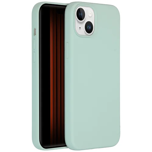 Accezz Liquid Silicone Backcover met MagSafe Apple iPhone 15 Plus - Sky Blue Accezz Liquid Silicone Backcover met MagSafe Apple iPhone 15 Plus - Sky Blue
