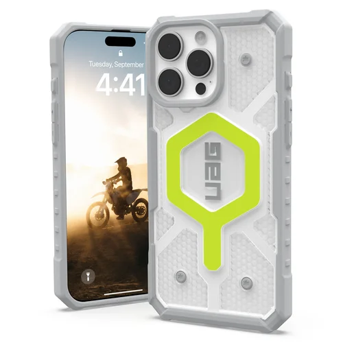 UAG Pathfinder Backcover MagSafe Apple iPhone 16 Pro Max - Active Neon UAG Pathfinder Backcover MagSafe Apple iPhone 16 Pro Max - Active Neon