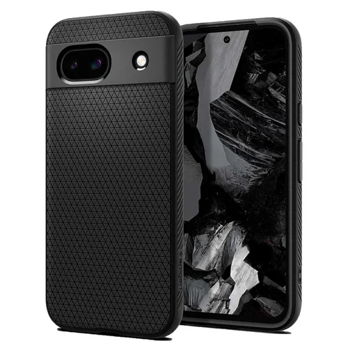 Spigen Liquid Air Backcover Google Pixel 8a - Matte Black Spigen Liquid Air Backcover Google Pixel 8a - Matte Black