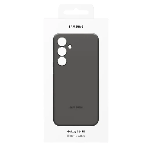 Samsung Originele Silicone Backcover Galaxy S24 FE - Black Samsung Originele Silicone Backcover Galaxy S24 FE - Black