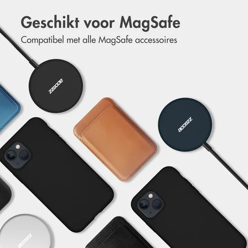 Accezz Liquid Silicone Backcover met MagSafe Samsung Galaxy S25 Plus - Zwart Accezz Liquid Silicone Backcover met MagSafe Samsung Galaxy S25 Plus - Zwart