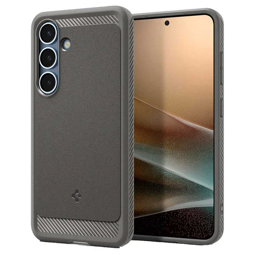 Spigen Rugged Armor Backcover MagSafe Samsung Galaxy S25 - Marble Gray Spigen Rugged Armor Backcover MagSafe Samsung Galaxy S25 - Marble Gray