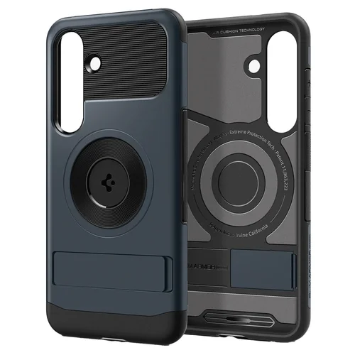 Spigen Slim Armor Backcover MagSafe Samsung Galaxy S25 Plus - Metal Slate Spigen Slim Armor Backcover MagSafe Samsung Galaxy S25 Plus - Metal Slate