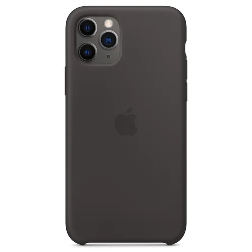 Silicone Backcover Apple iPhone 11 Pro - Black