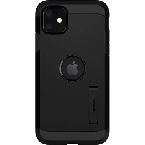 Spigen Tough Armor Backcover Apple iPhone 11 - Zwart Spigen Tough Armor Backcover Apple iPhone 11 - Zwart