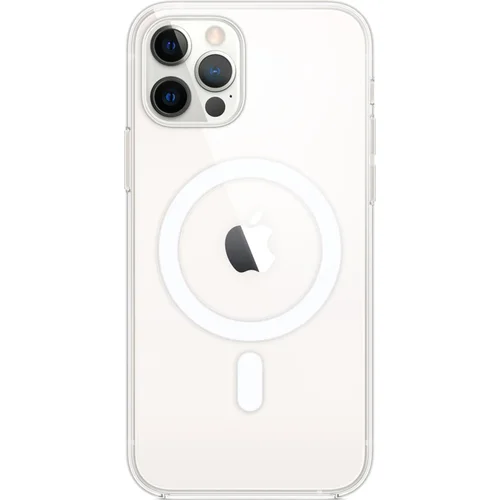Clearcase MagSafe Apple iPhone 12 (Pro) - Transparant