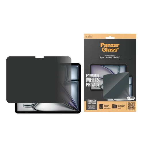 PanzerGlass Privacy Screenprotector Ultra-Wide Fit Apple iPad Air 11 inch (2025) M3 / (2024) M2 / iPad 11 (2025) / iPad 10 (2022)