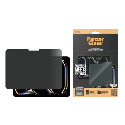 PanzerGlass Privacy Screenprotector Ultra-Wide Fit Apple iPad Pro 11 (2024) M4