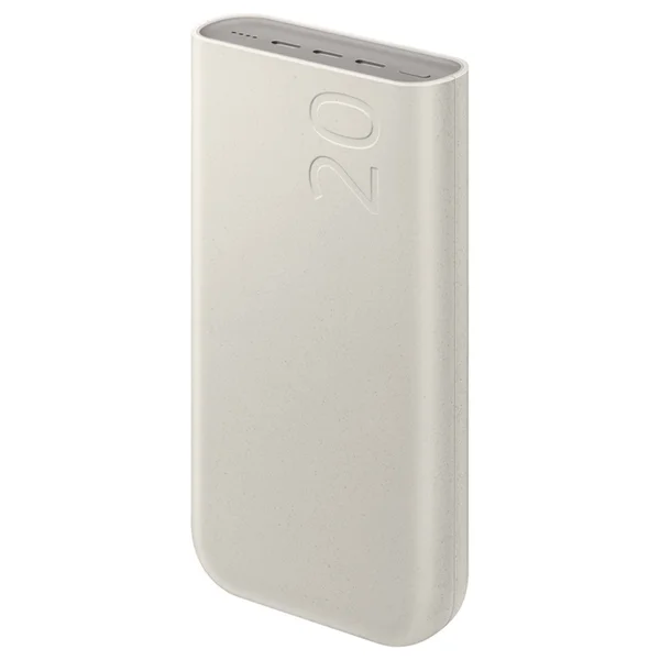 Samsung Galaxy Battery Pack 20.000 mAh - Powerbank 45W - 3x USB-C - Beige