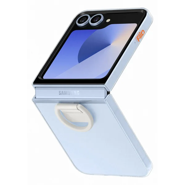 Originele Clear Case Ring Samsung Galaxy Z Flip 6 / Flip 7 FE - Transparent
