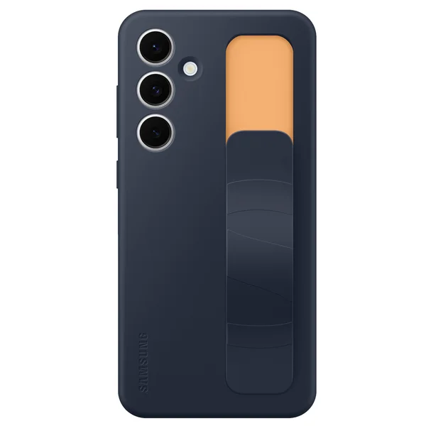 Originele Standing Grip Case Samsung Galaxy S24 FE - Black & Blue