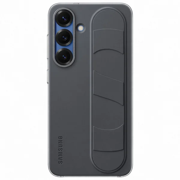 Originele Standing Grip Case Samsung Galaxy S25 - Zwart