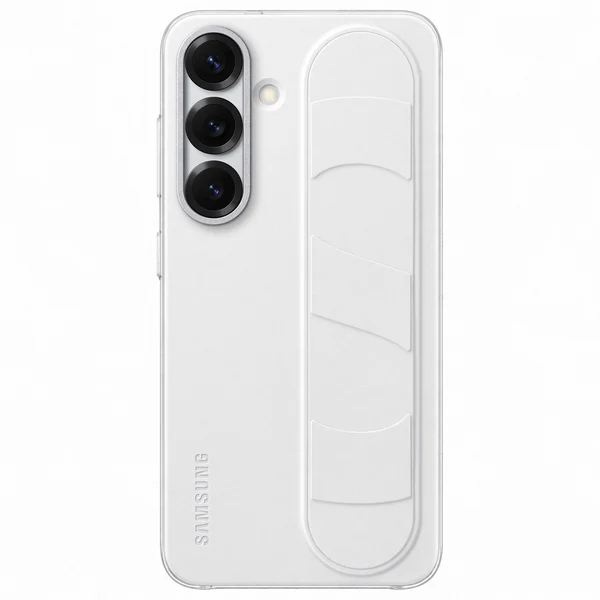 Originele Standing Grip Case Samsung Galaxy S25 - Wit