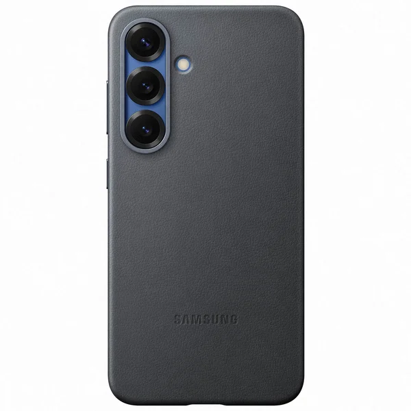 Originele KindSuit Vegan Leather Case Samsung Galaxy S25 - Zwart