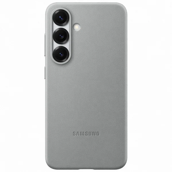 Originele KindSuit Vegan Leather Case Samsung Galaxy S25 - Grijs